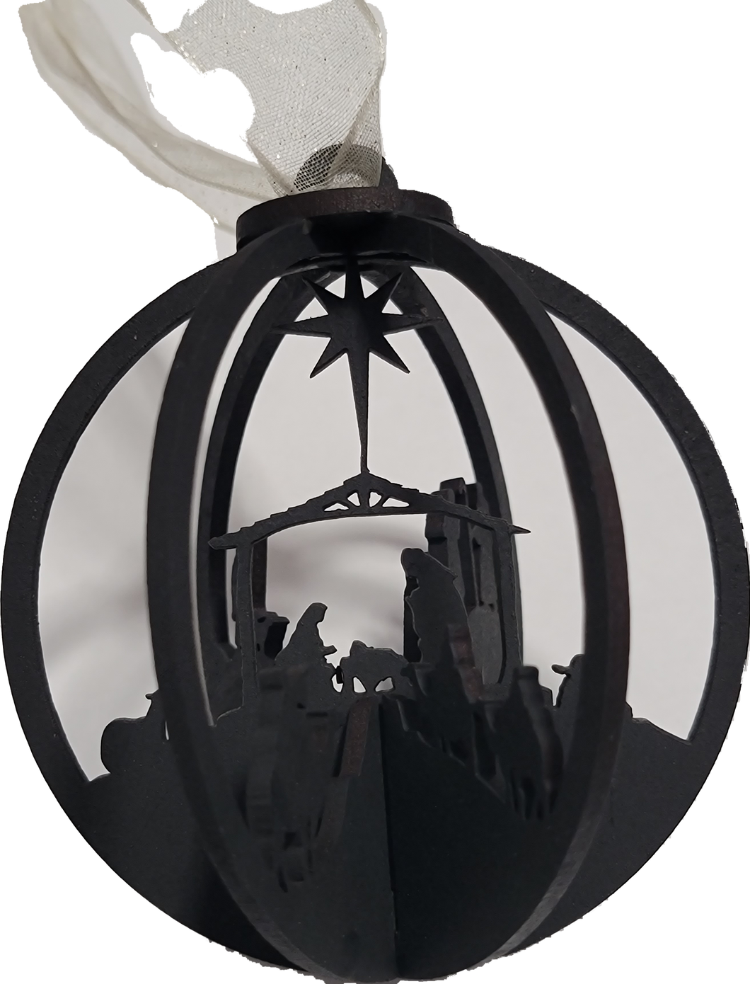 Nativity Globe Ornaments
