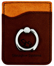 Load image into Gallery viewer, Northern Hills Leather Phone Wallet with Ring Stand