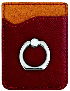 Northern Hills Leather Phone Wallet with Ring Stand