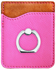 Load image into Gallery viewer, Northern Hills Leather Phone Wallet with Ring Stand