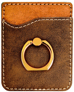 Northern Hills Leather Phone Wallet with Ring Stand