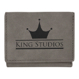 Load image into Gallery viewer, Leatherette Trifold Wallet
