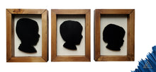 Load image into Gallery viewer, Wood Profile Silhouette Framed Wall Art